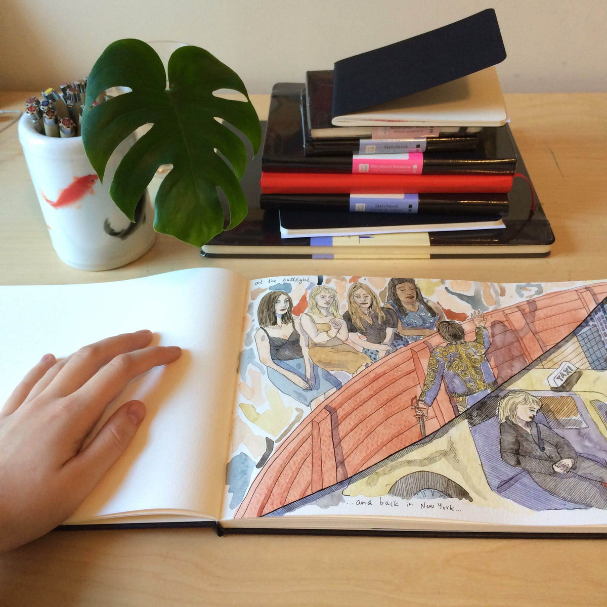 Moleskine Hard Cover Watercolour Albums