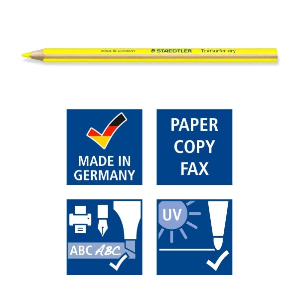 STAEDTLER Textsurfer Dry Highlighter Pencils