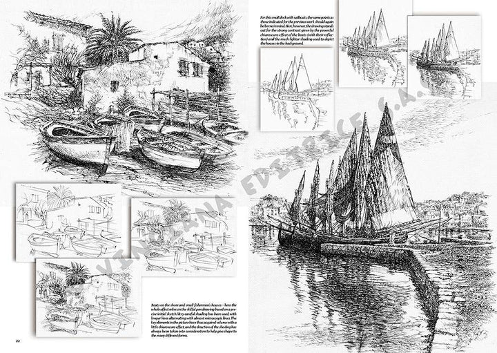 Leonardo Collection: 27 Seascapes Book