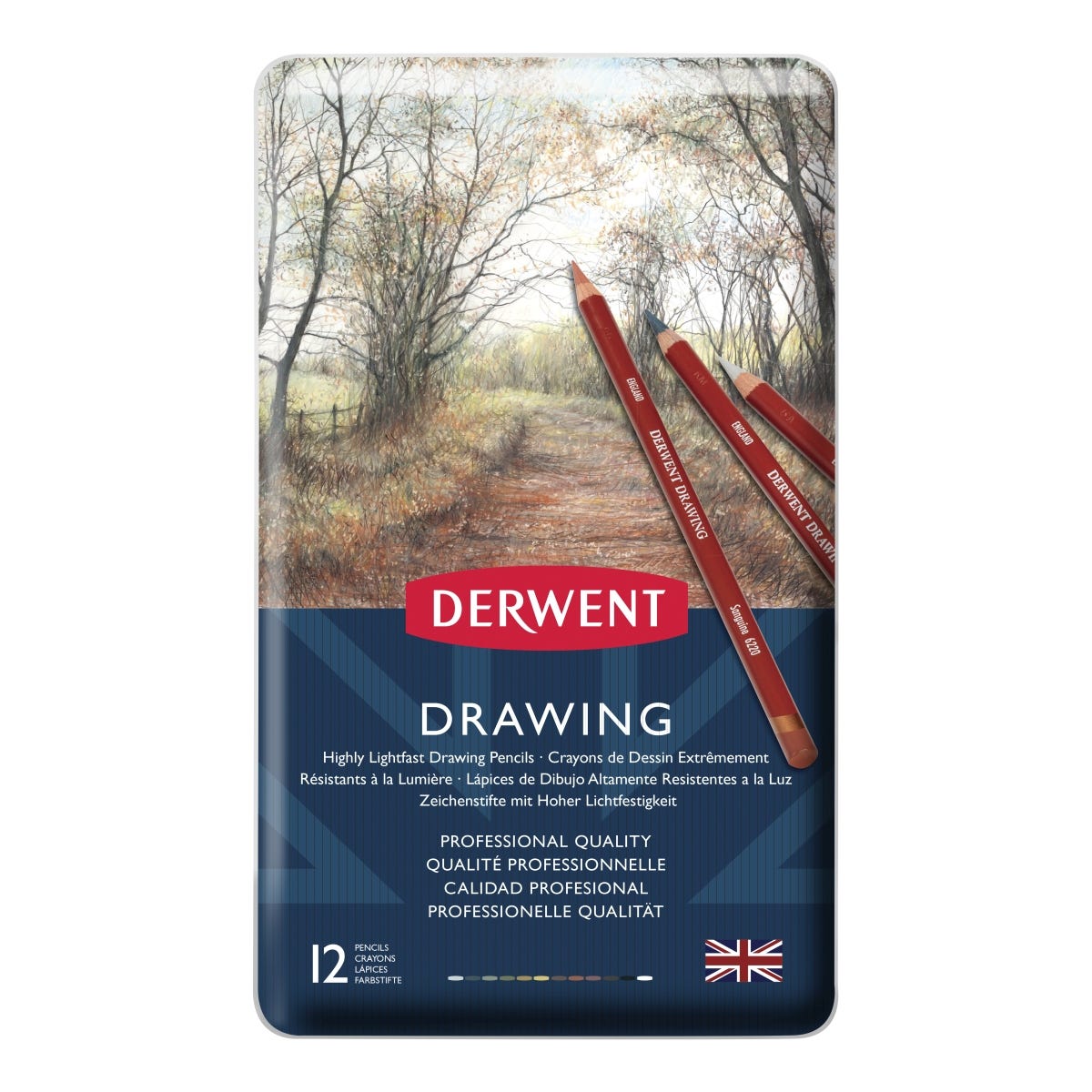Derwent Drawing Pencil Tin Sets