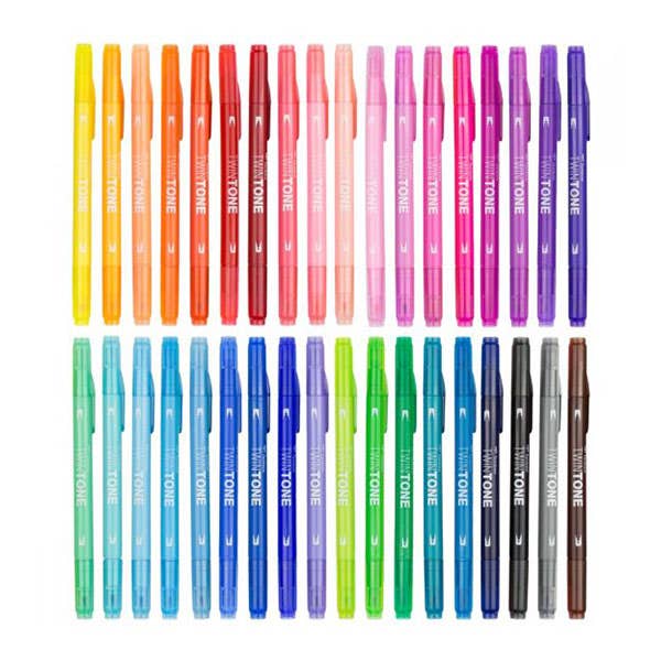 Tombow TwinTone Markers