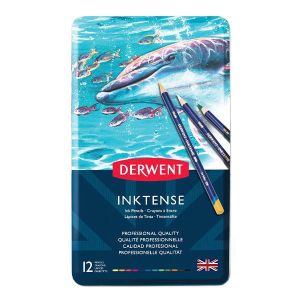 Derwent Inktense Pencil Tin Sets