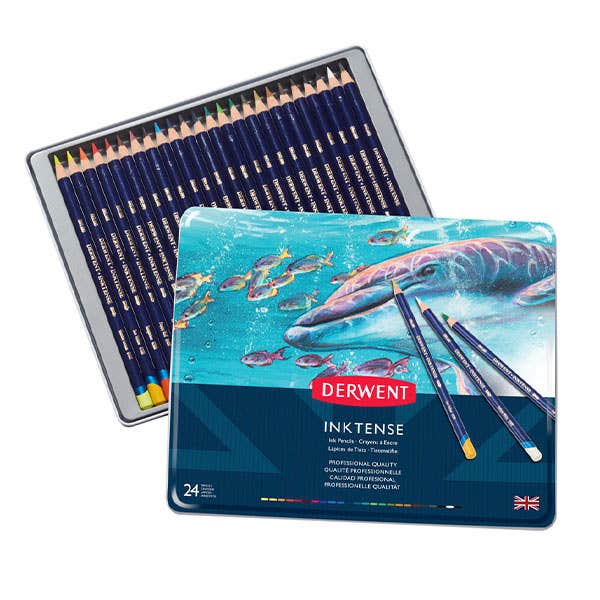 Derwent Inktense Pencil Tin Sets