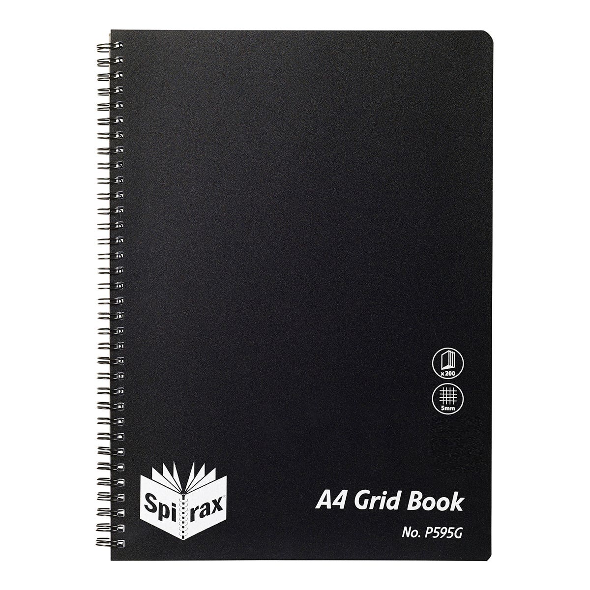 Spirax P595G Grid Book A4