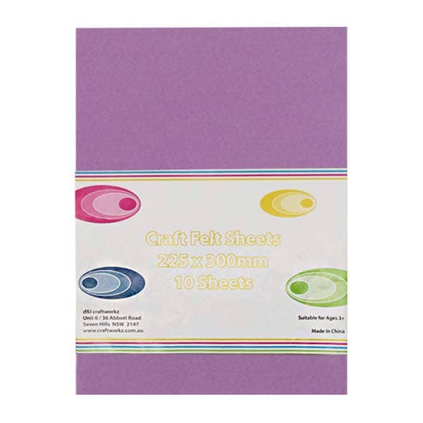 D&L Craftworkz Acrylic Felt Packs