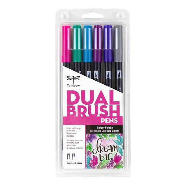 Tombow Dual Brush Pen Sets of 6