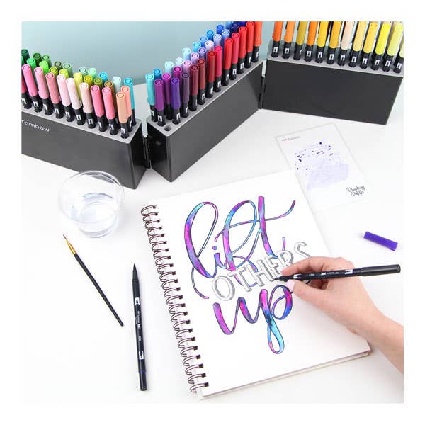 Tombow Dual Brush Pen 108 Colour Set