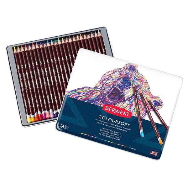 Derwent Coloursoft Pencil Tin Sets