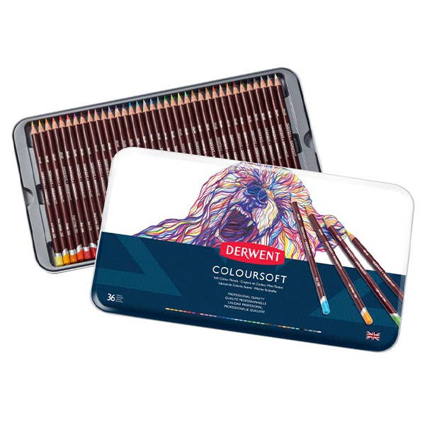 Derwent Coloursoft Pencil Tin Sets