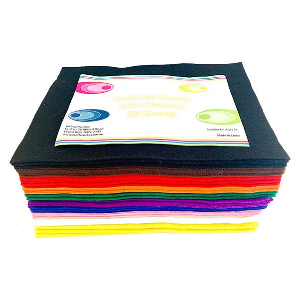 D&L Craftworkz Acrylic Felt Packs