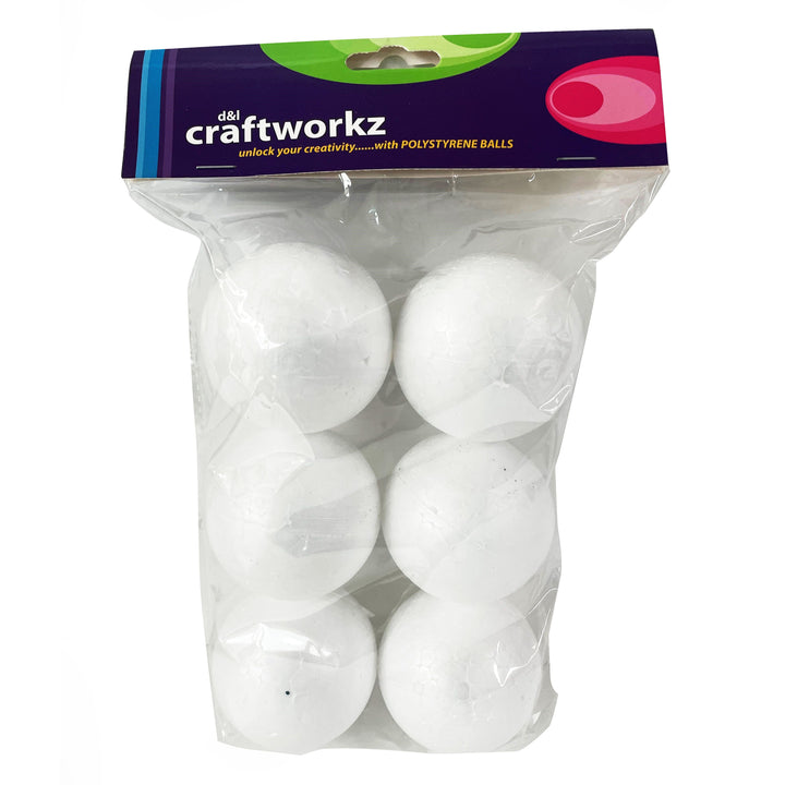 D&L Craftworkz Poly Foam Balls