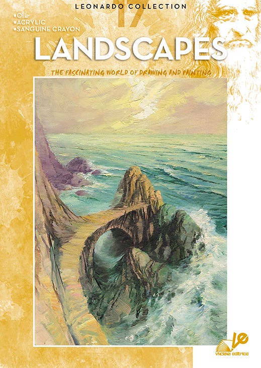 Leonardo Collection: 17 Landscapes Book