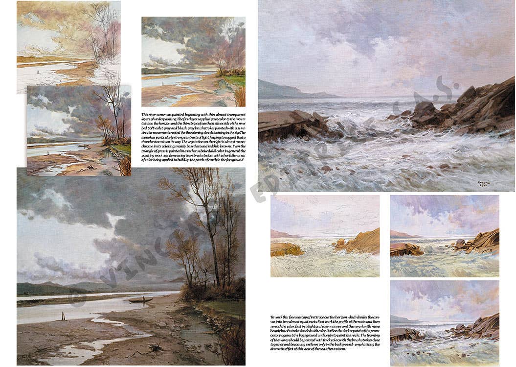 Leonardo Collection: 17 Landscapes Book