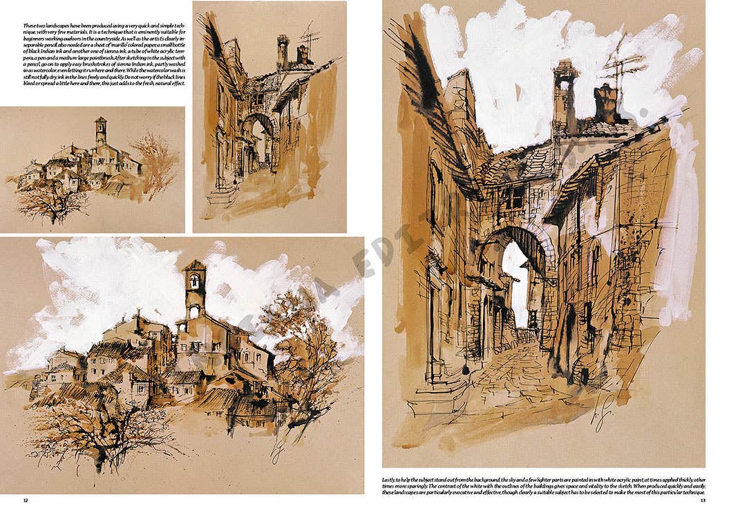 Leonardo Collection: 15 Landscapes Book