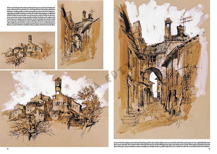 Leonardo Collection: 15 Landscapes Book