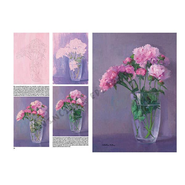 Leonardo Collection: 22 Flowers Book
