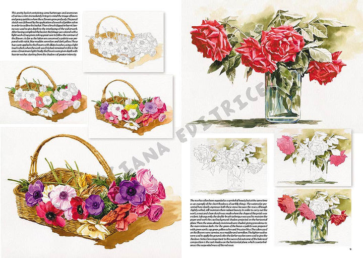 Leonardo Collection: 23 Flowers Books