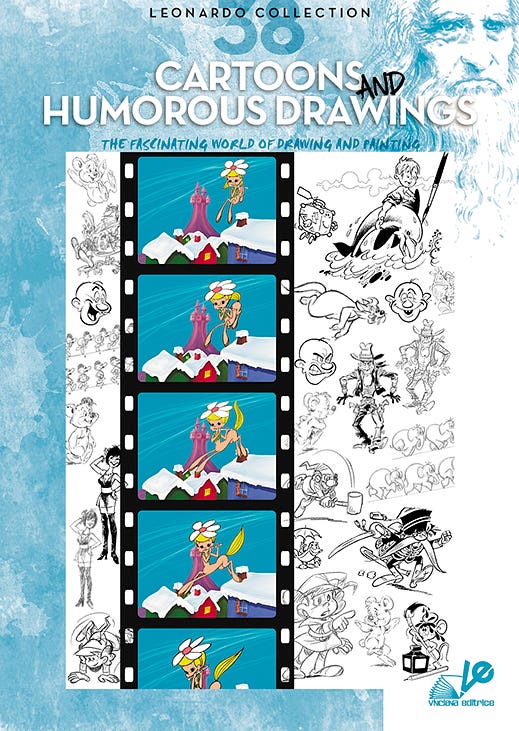 Leonardo Collection: 38 Cartoons and Humorous Drawing