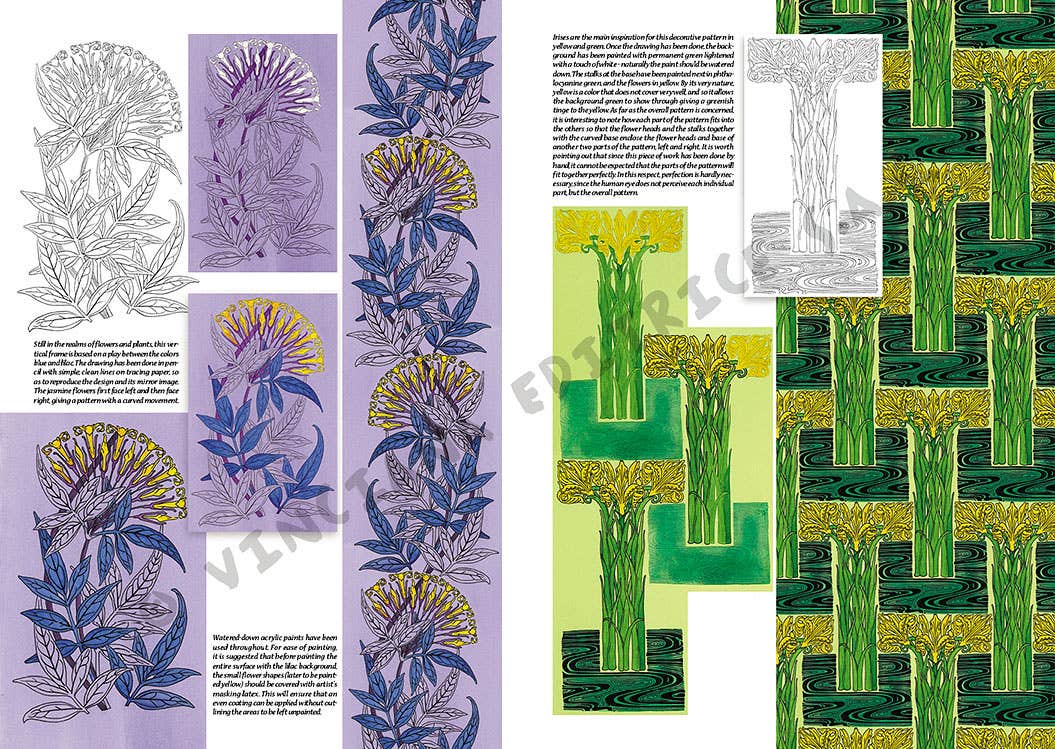 Leonardo Collection: 40 Decorative Patterns Book