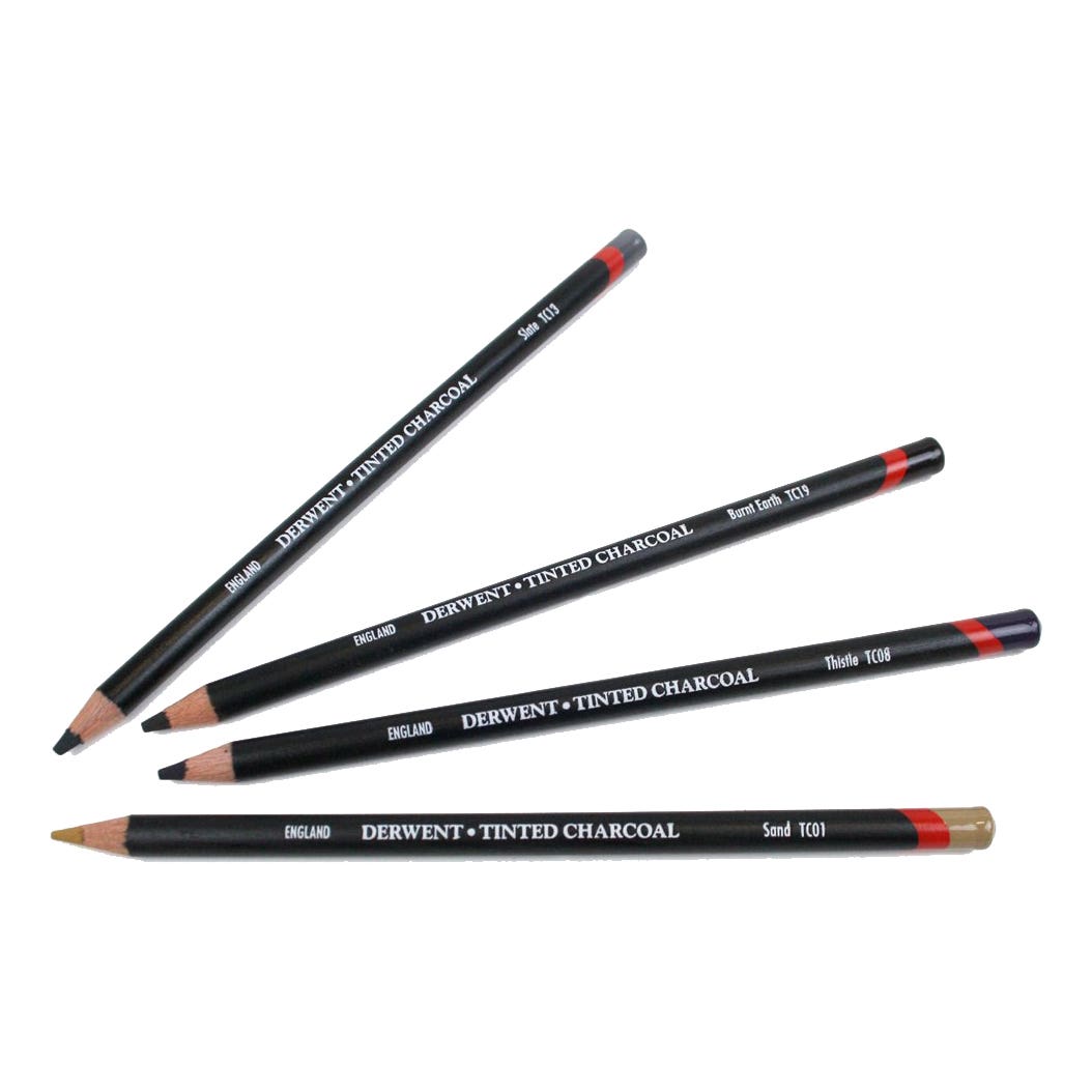 Derwent Tinted Charcoal Pencils