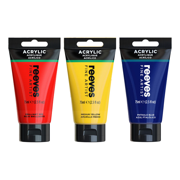Reeves Acrylic Paints 75ml