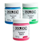 GOLDEN Fluorescent Acrylic Paints 118ml
