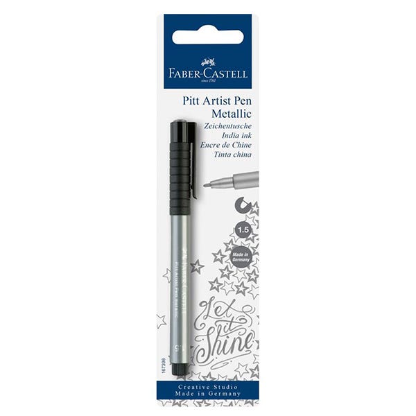 Faber-Castell Pitt Artist Metallic Silver Pen