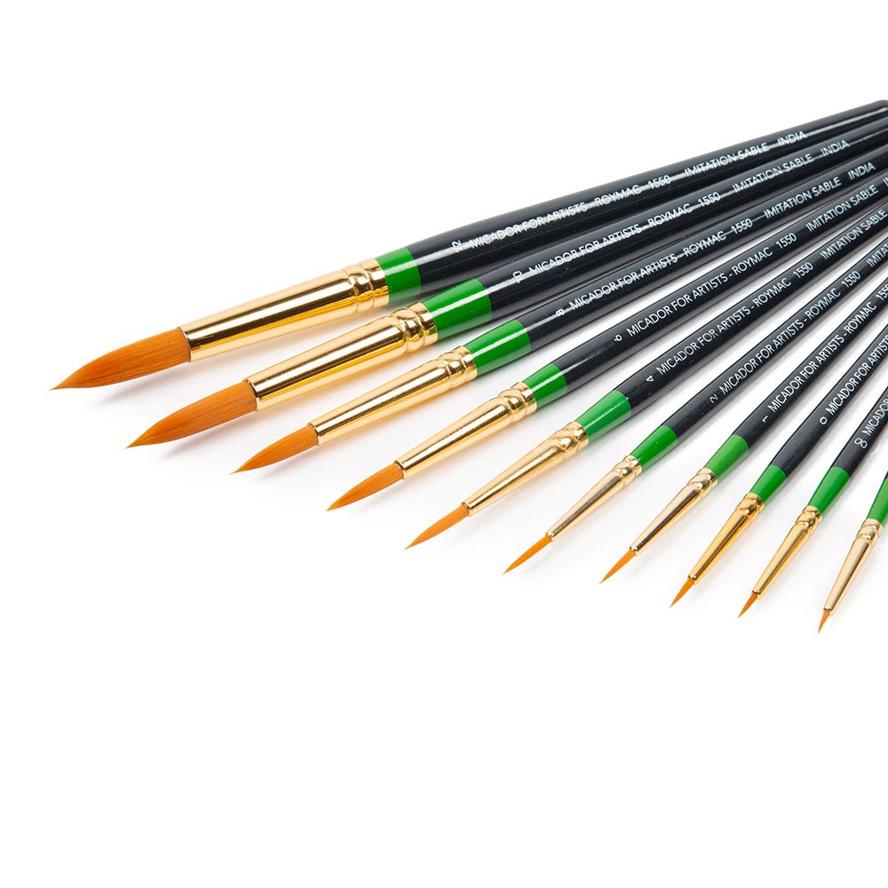 Micador For Artists 1550 Synthetic Brushes