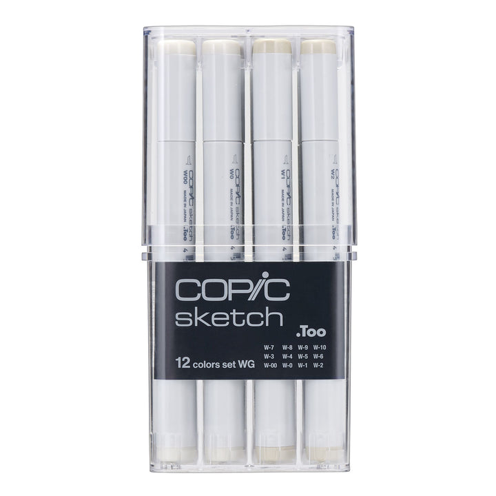 Copic Sketch Marker Assorted Grey Sets