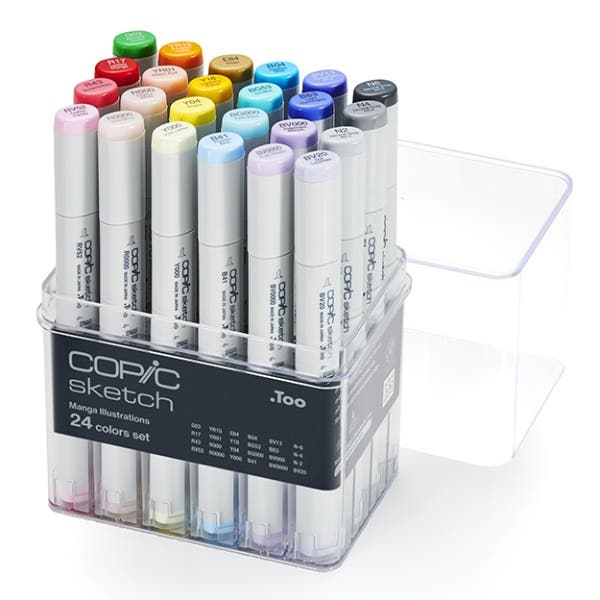 Copic Sketch Marker Manga Illustration Set
