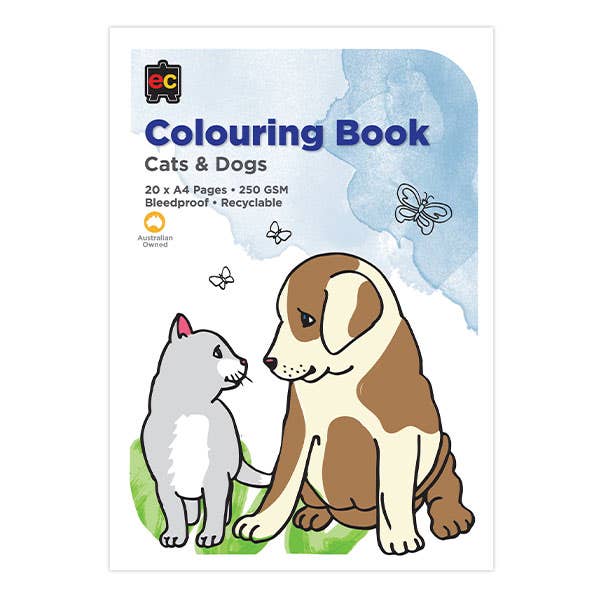 EC Colouring Book Cats & Dogs