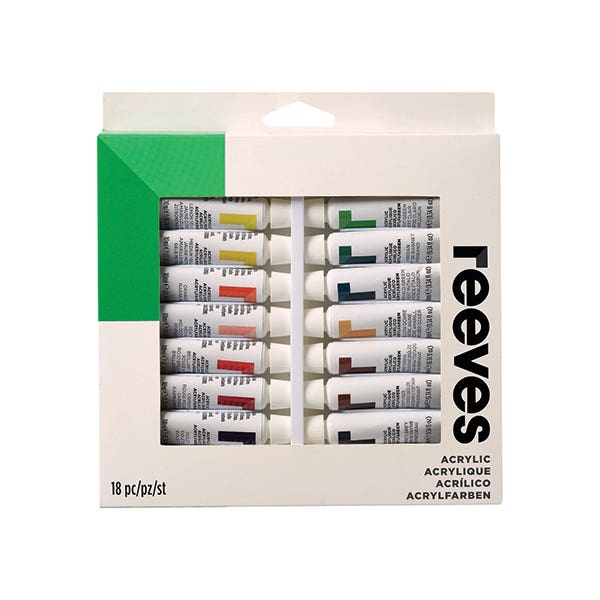 Reeves Acrylic 12ml Paint Sets
