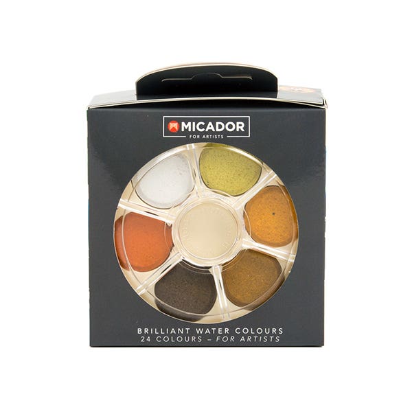 Micador For Artists Brilliant Watercolour Discs