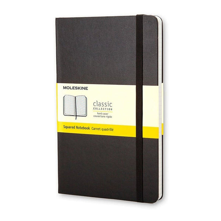 Moleskine Classic Hard Cover Grid Notebooks