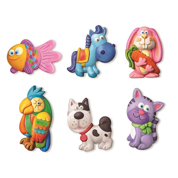 4M Mould & Paint Cute Pets Kit
