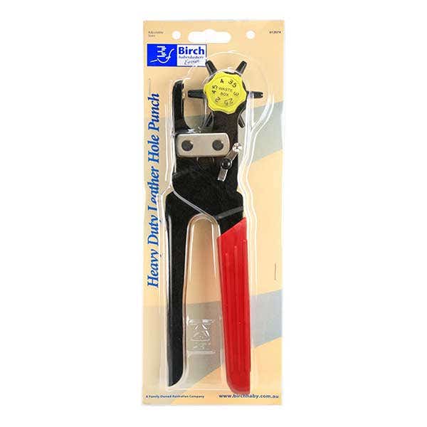Birch Heavy Duty Leather Hole Punch