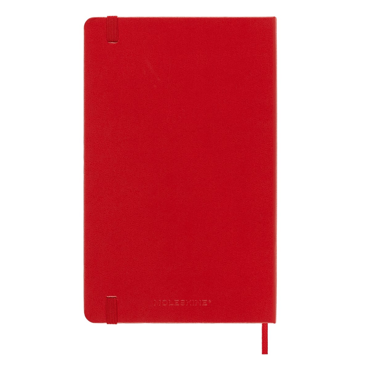 Moleskine Classic Hard Cover Red Plain Notebook