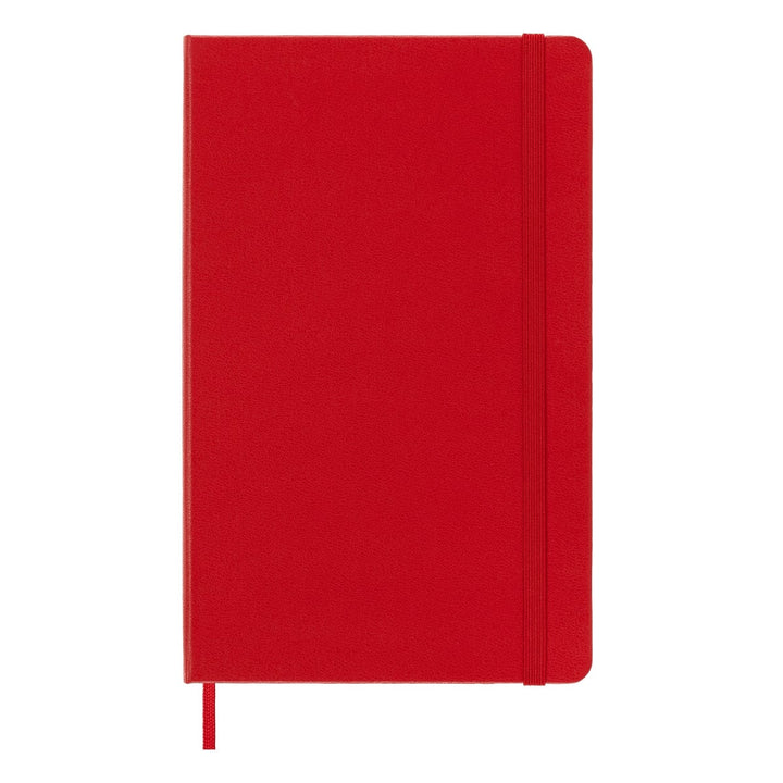 Moleskine Classic Hard Cover Red Plain Notebook