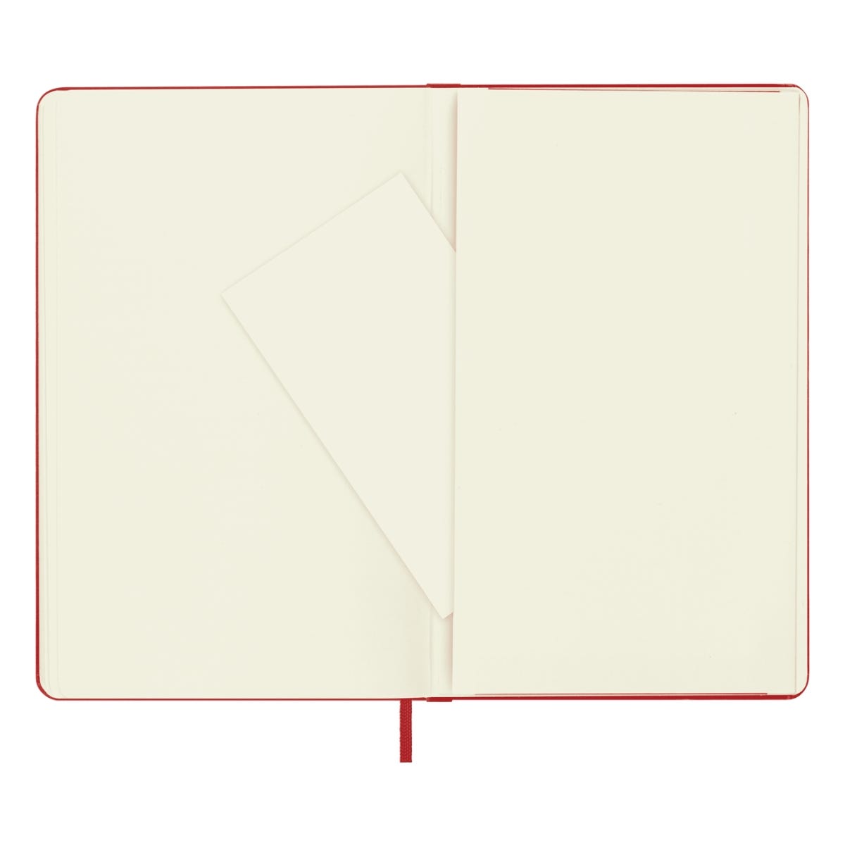 Moleskine Classic Hard Cover Red Plain Notebook