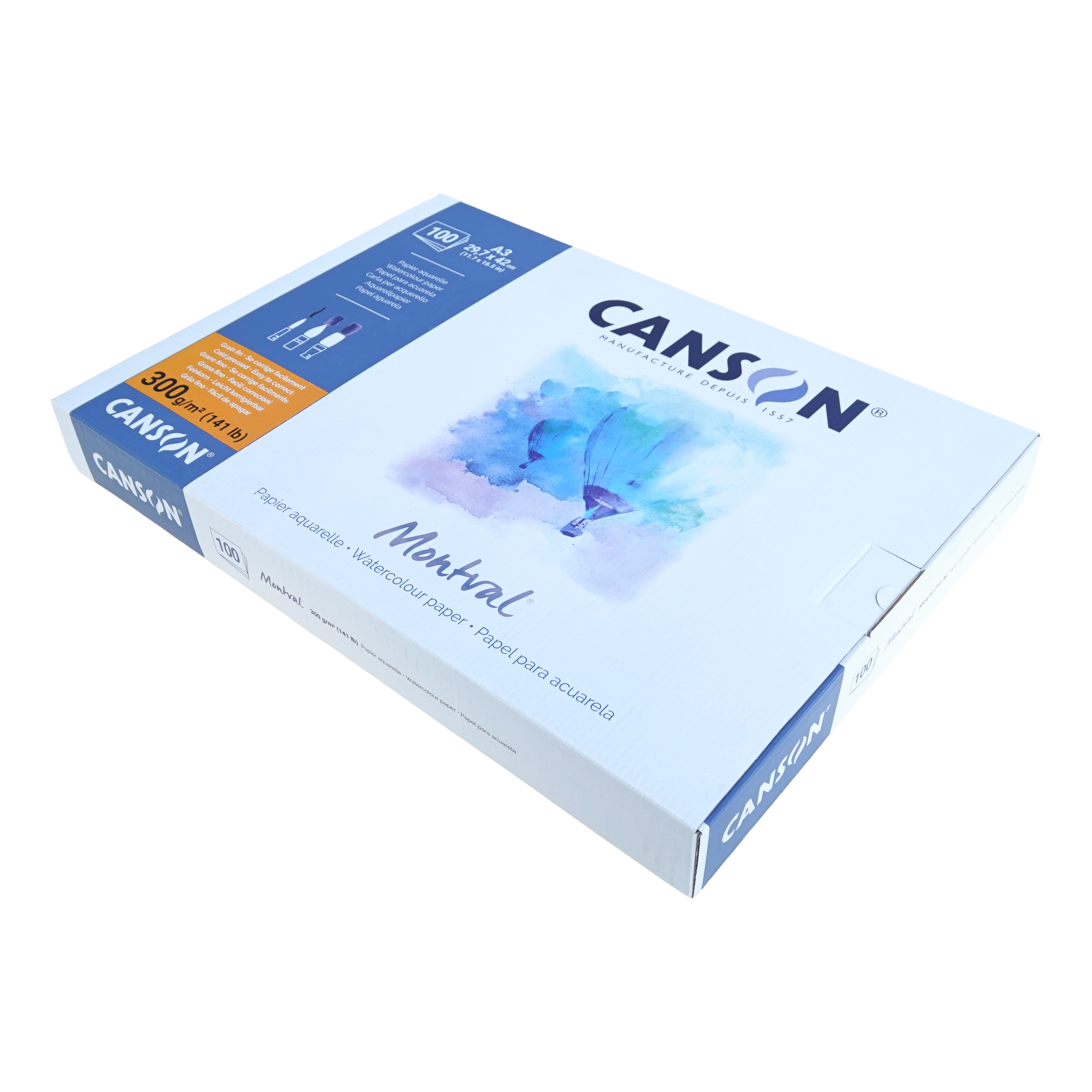 Canson Montval Watercolour Mega Paper Pack 300gsm