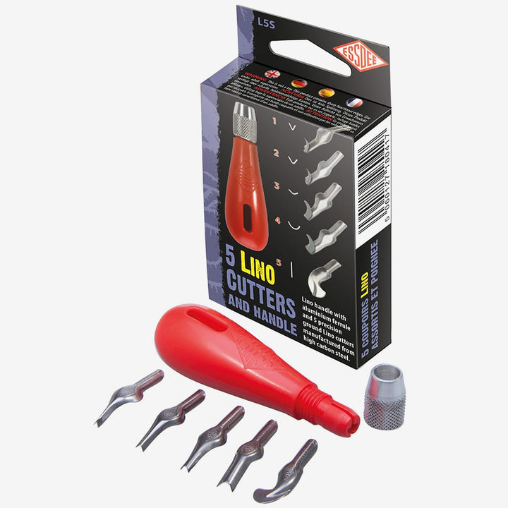 Essdee Lino Cutter 1 To 5 Plus Handle Set