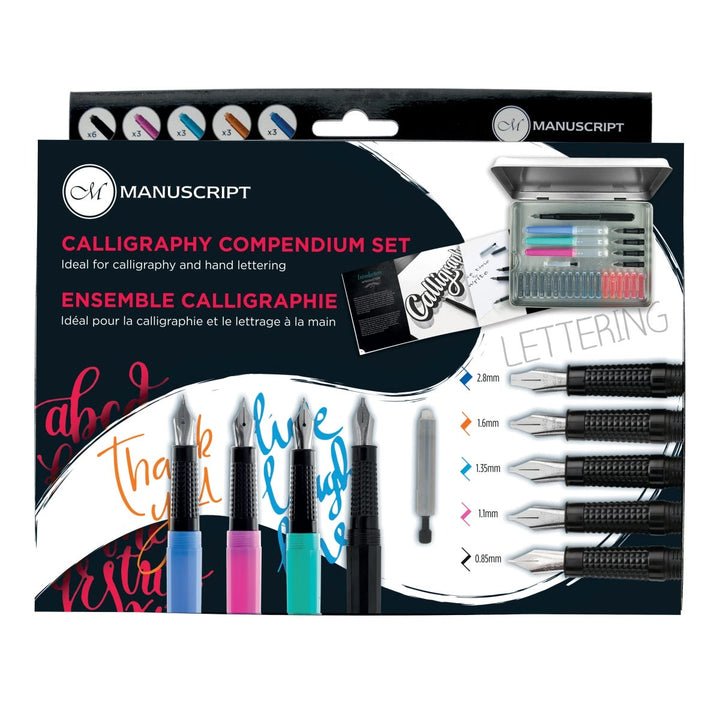 Manuscript Compendium Calligraphy Set
