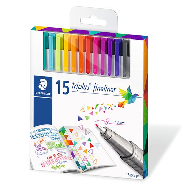 STAEDTLER Triplus Fineliner Set 15