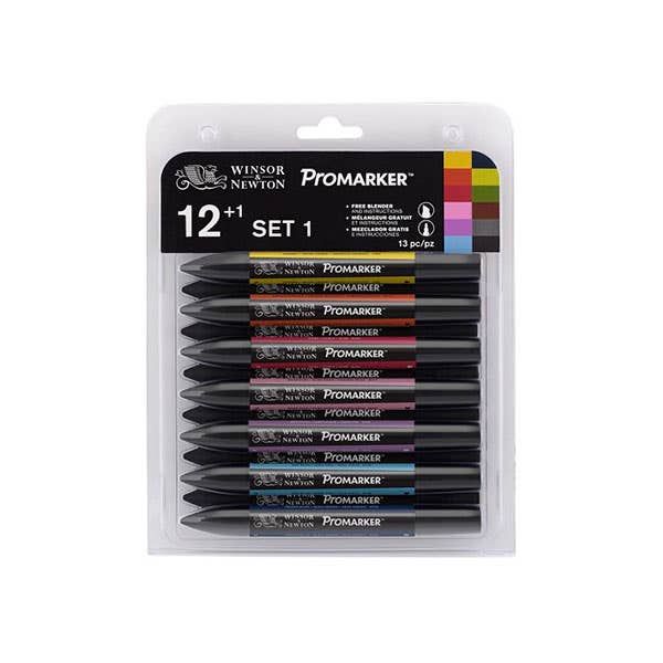 Winsor & Newton ProMarker Sets of 12