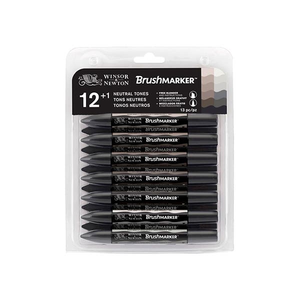 Winsor & Newton BrushMarker Sets of 12