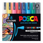 Posca Marker Medium (PC-5M) Sets of 8