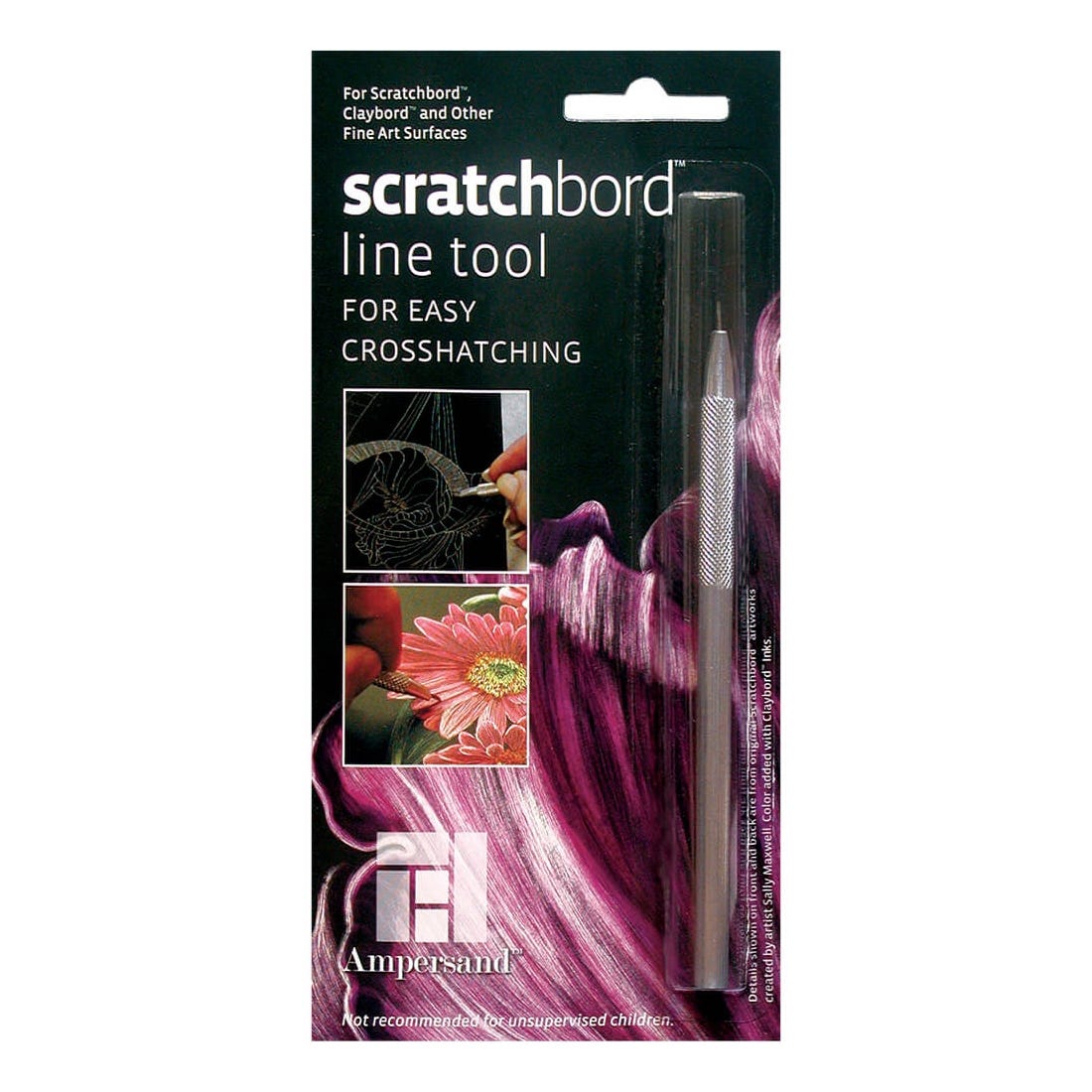 Ampersand Museum Series Scratchbord Line Tool