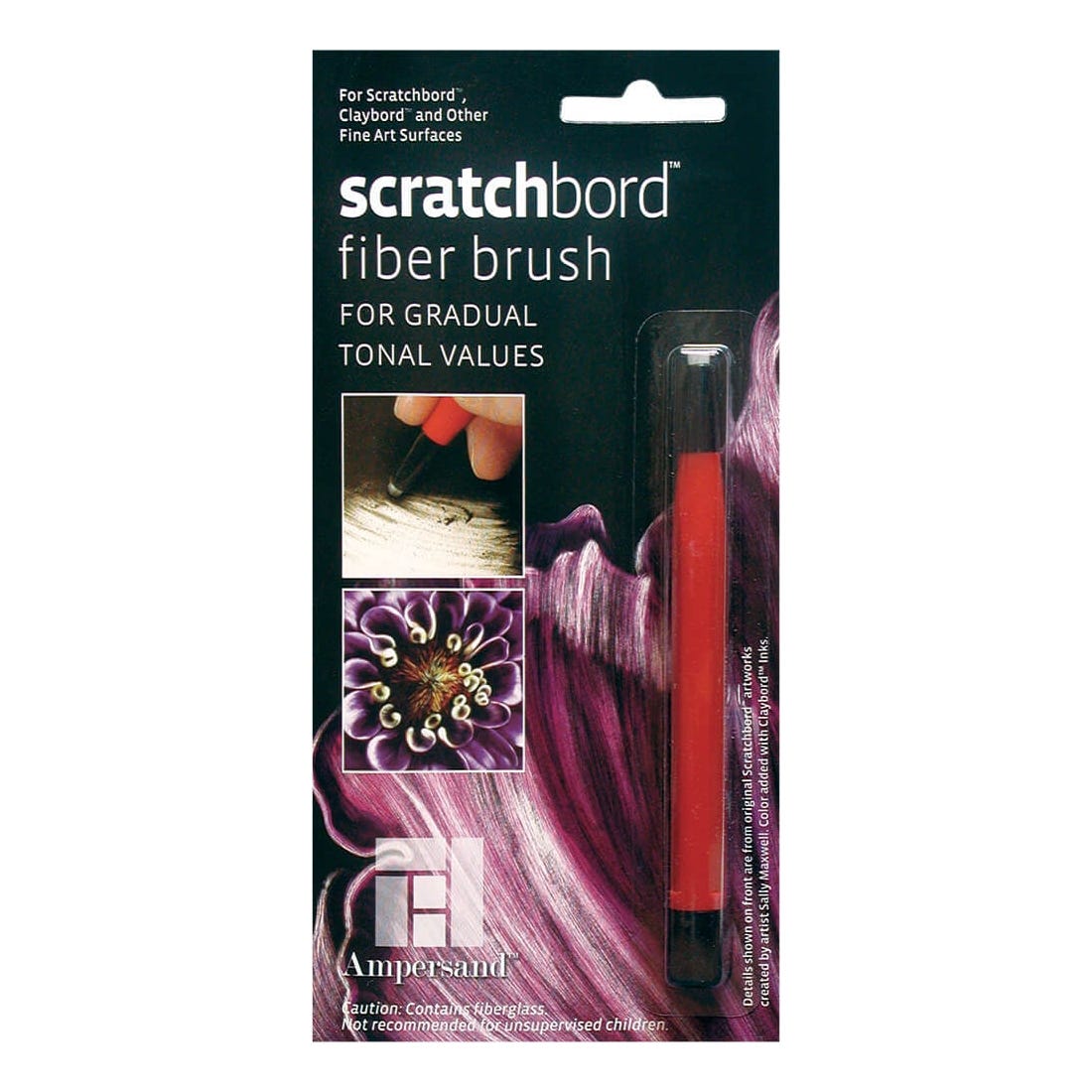 Ampersand Museum Series Scratchbord Fiber Brush