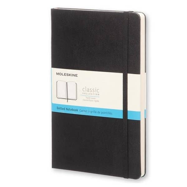 Moleskine Classic Hard Cover Black Bullet Notebooks