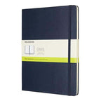 Moleskine Classic Hard Cover Blue Plain Notebook